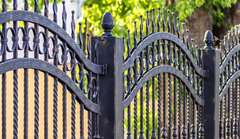 Wrought Iron Gate Fence